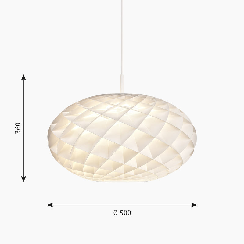 Louis Poulsen - Patera Pendelleuchte oval