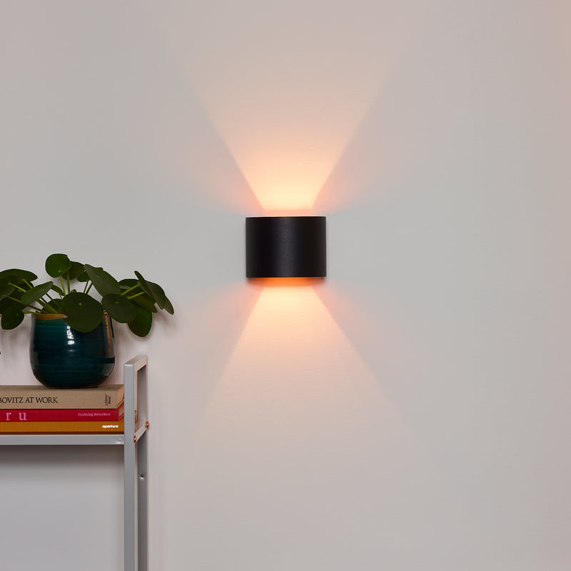 Lucide - XIO Wandleuchte LED, G9 - 1x4W, viereckig | rond / Schwarz