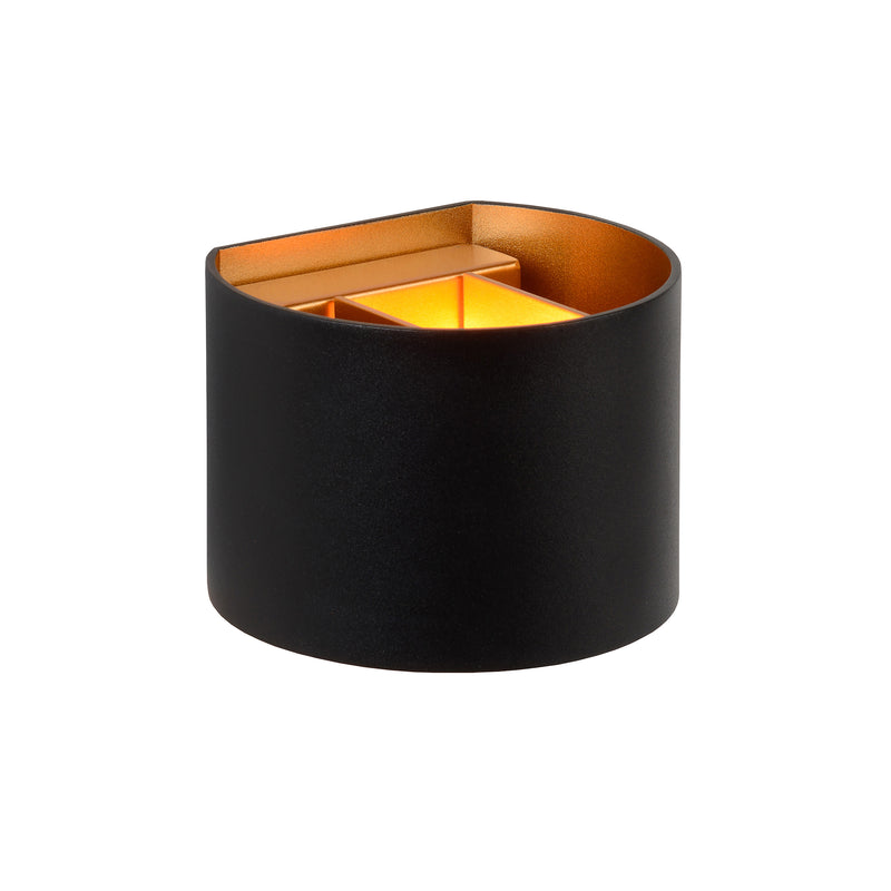 Lucide - XIO Wandleuchte LED, G9 - 1x4W, viereckig | rond / Schwarz