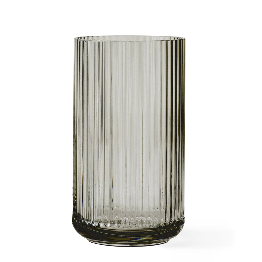 Lyngby Porcelæn - Glasvase H 31 cm | smoke