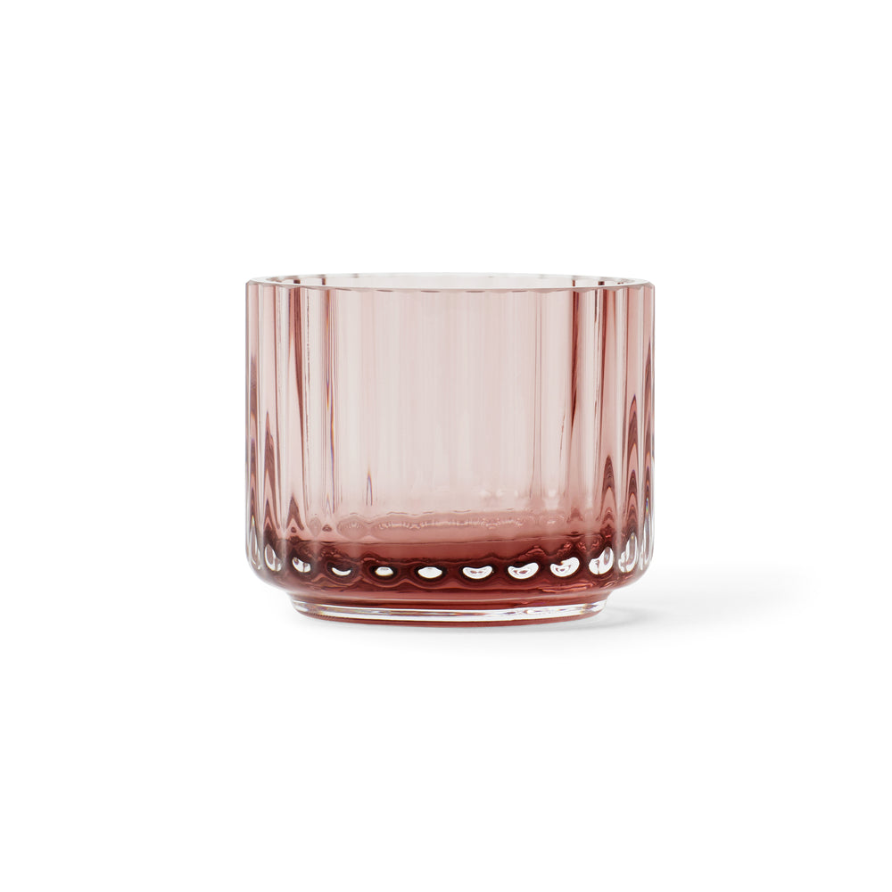 Lyngby Porcelæn - Teelichthalter | burgundy