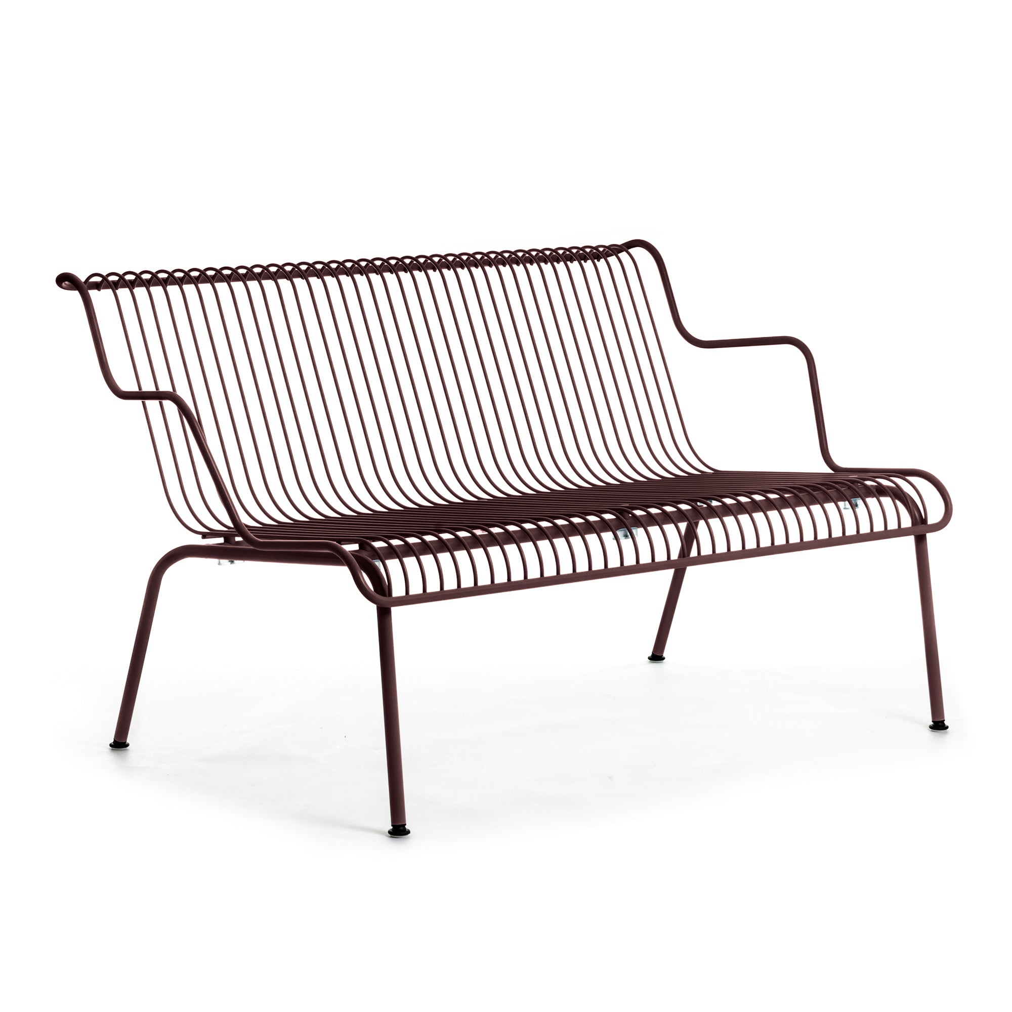 Magis - South Gartenbank niedrig | bordeaux