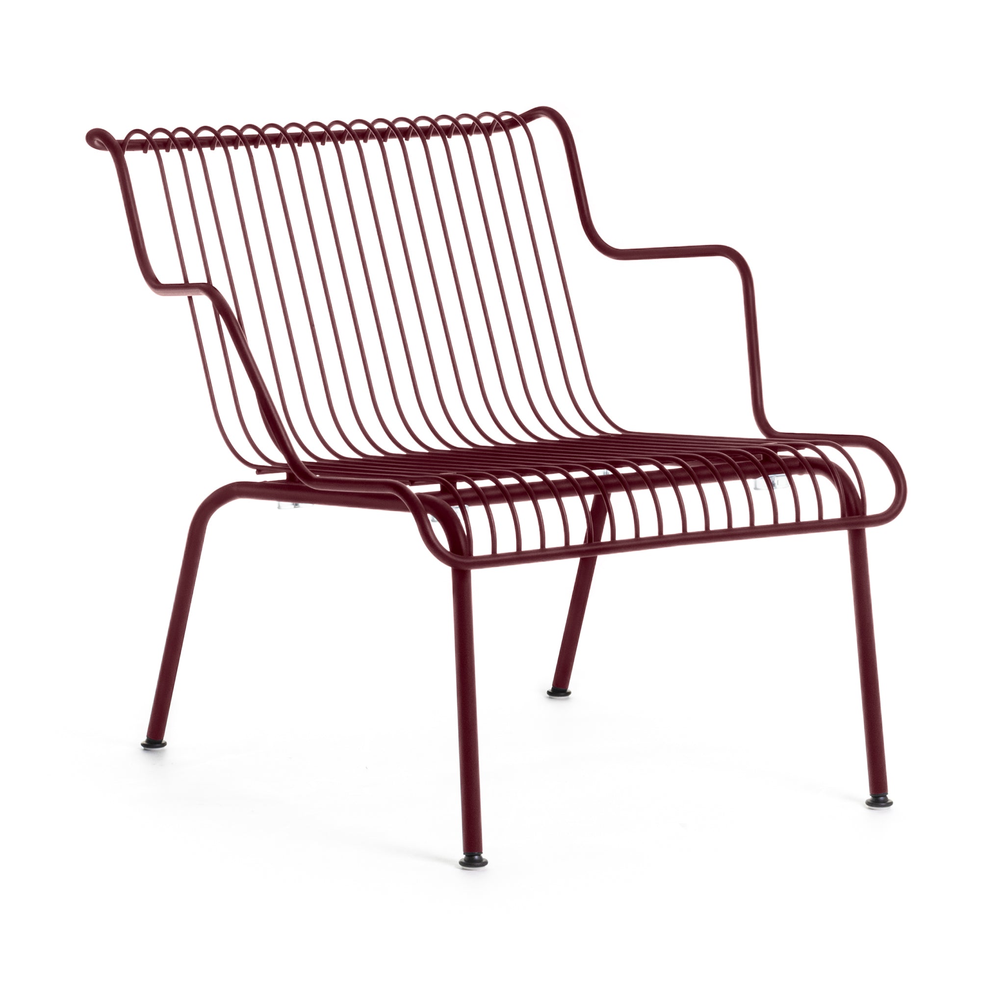Magis - South Lounge Gartenarmlehnstuhl | bordeaux