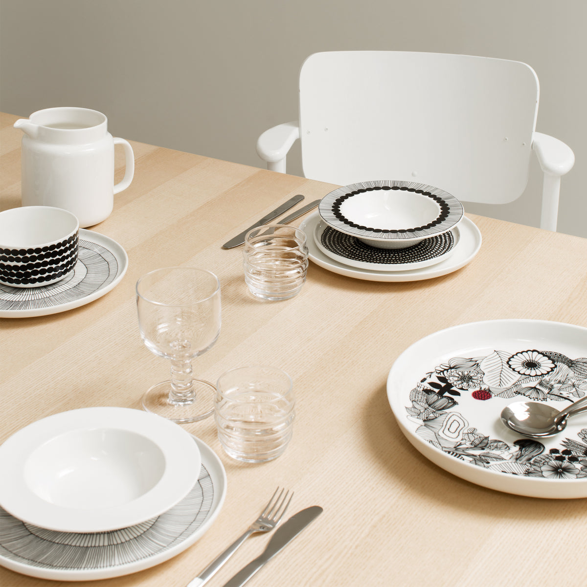 Marimekko - Oiva Siirtolapuutarha Teller Ø 20 cm