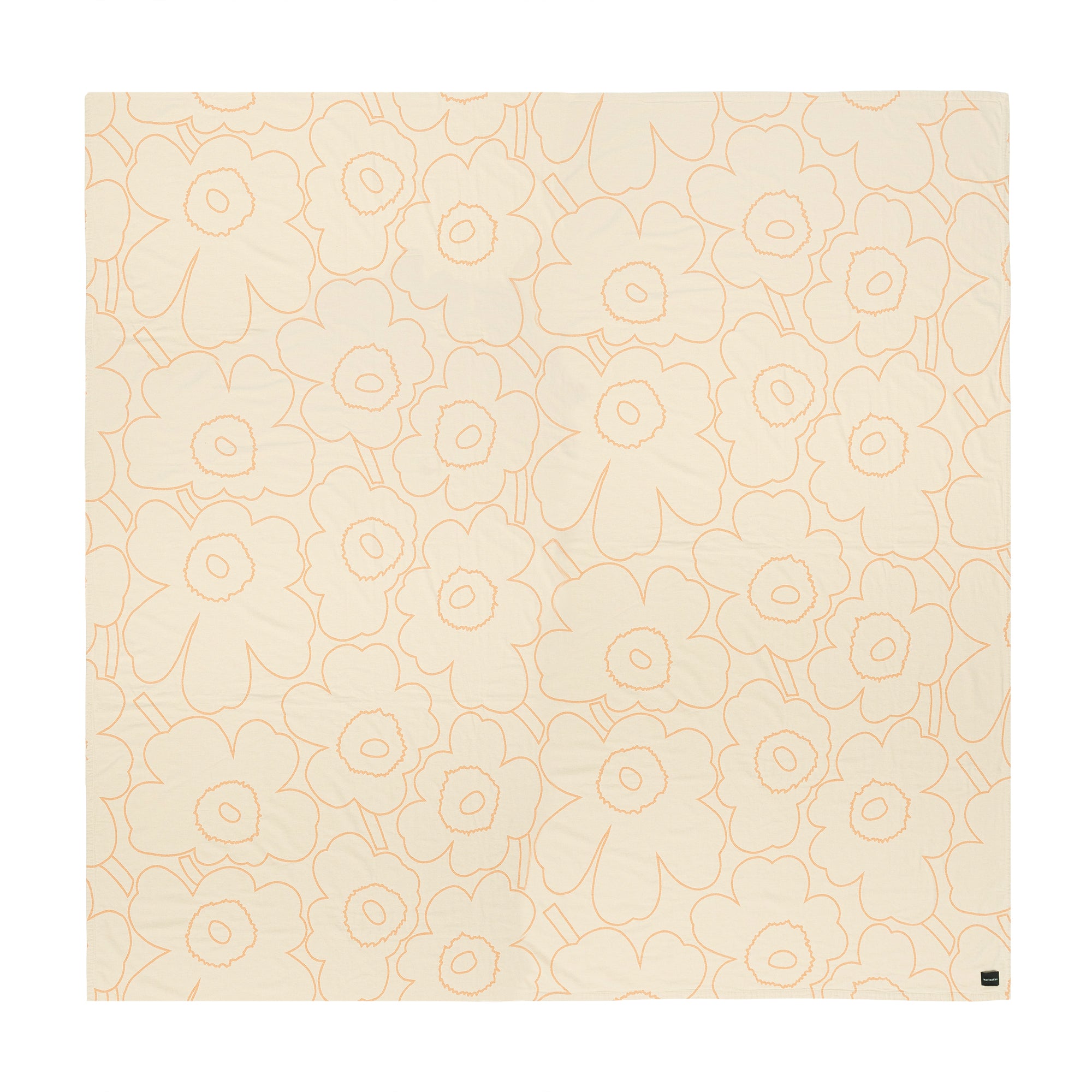 Marimekko - Piirto Unikko Tagesdecke | 260 x 260 cm