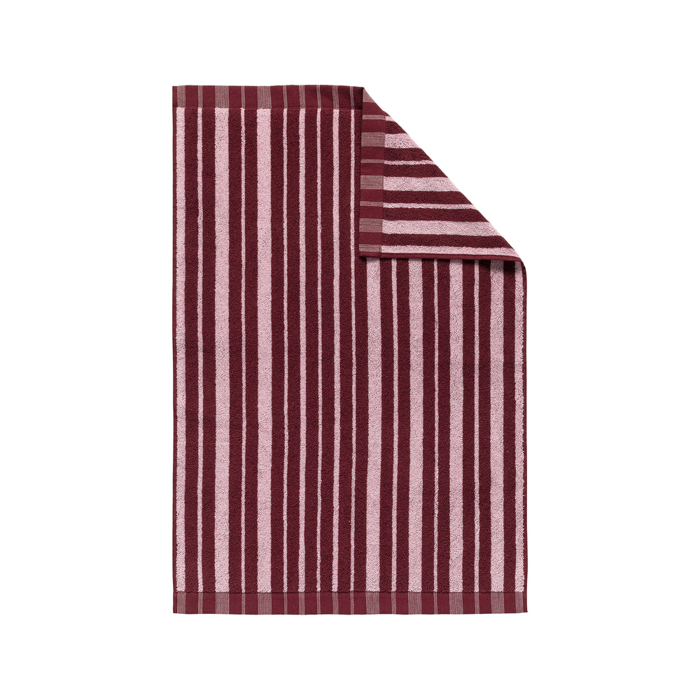 Marimekko - Raide Handtuch | burgundy/pink