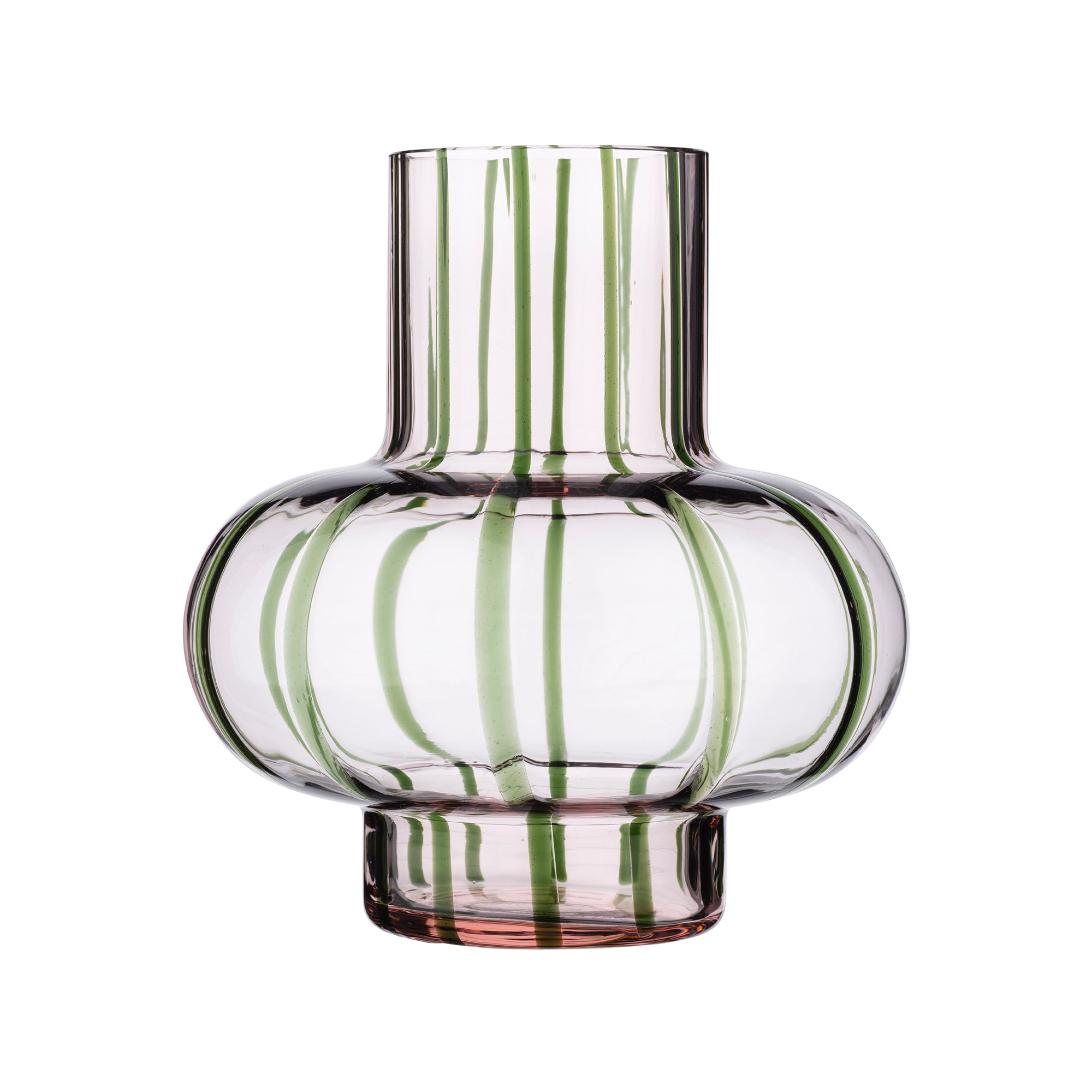 Marimekko - Umpu Vase | olive/puder/klar