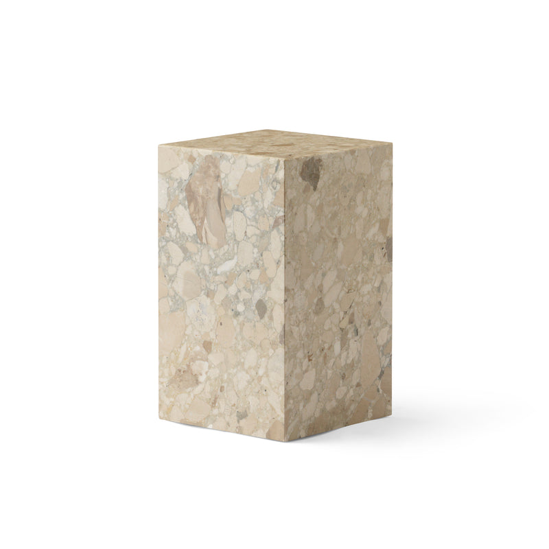 Audo - Plinth Beistelltisch | tall / Kunis Breccia