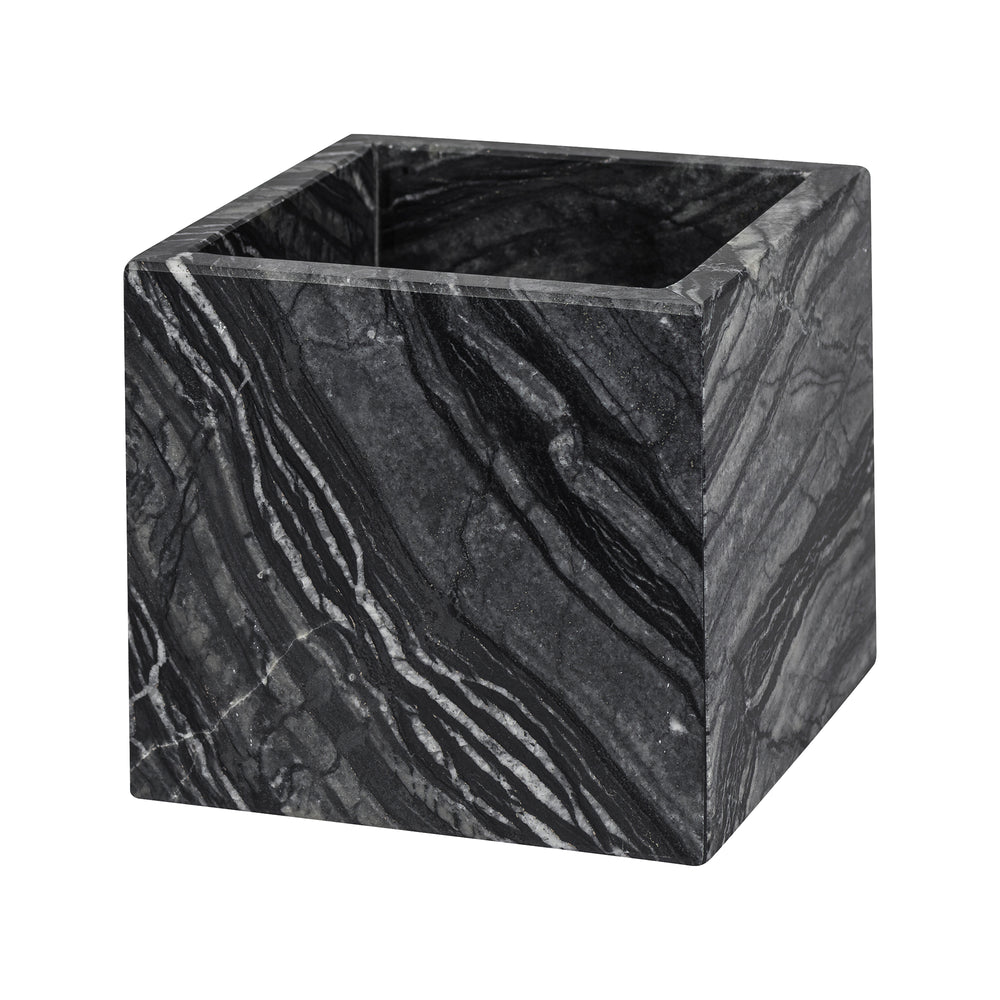 Mette Ditmer - Marble Cube | schwarz/grau