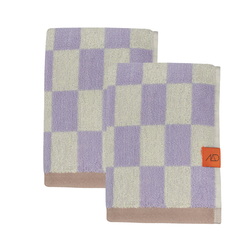 Mette Ditmer - Retro Gästehandtuch | lilac