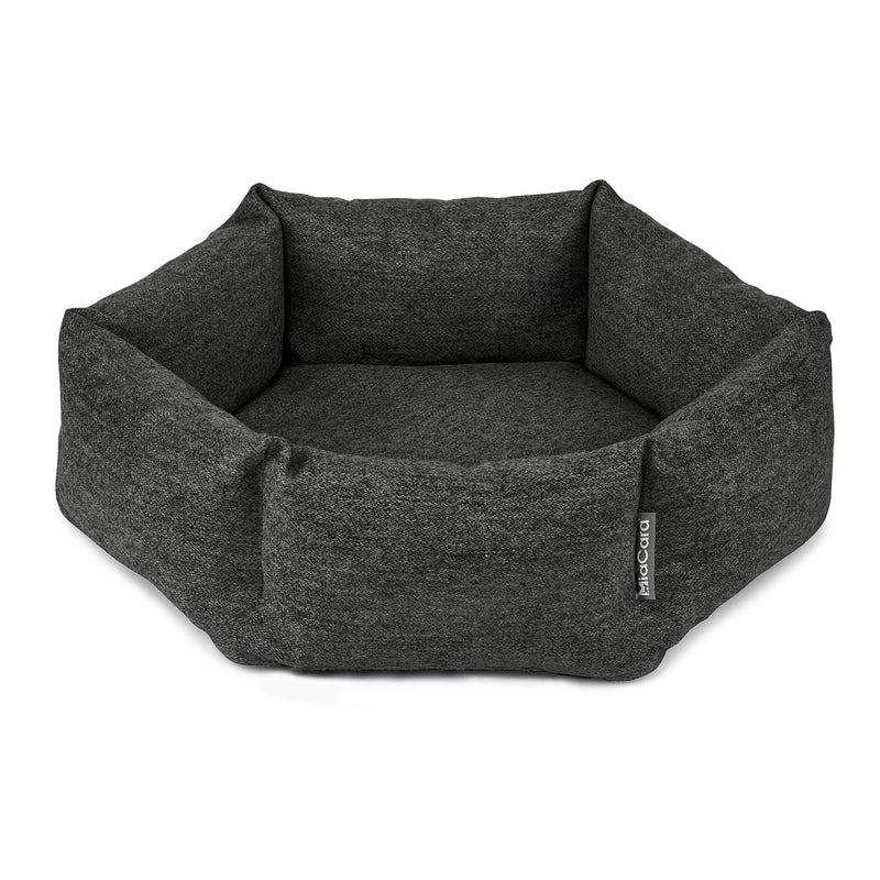 MiaCara - Calma Katzenbett Hexagon | anthrazit