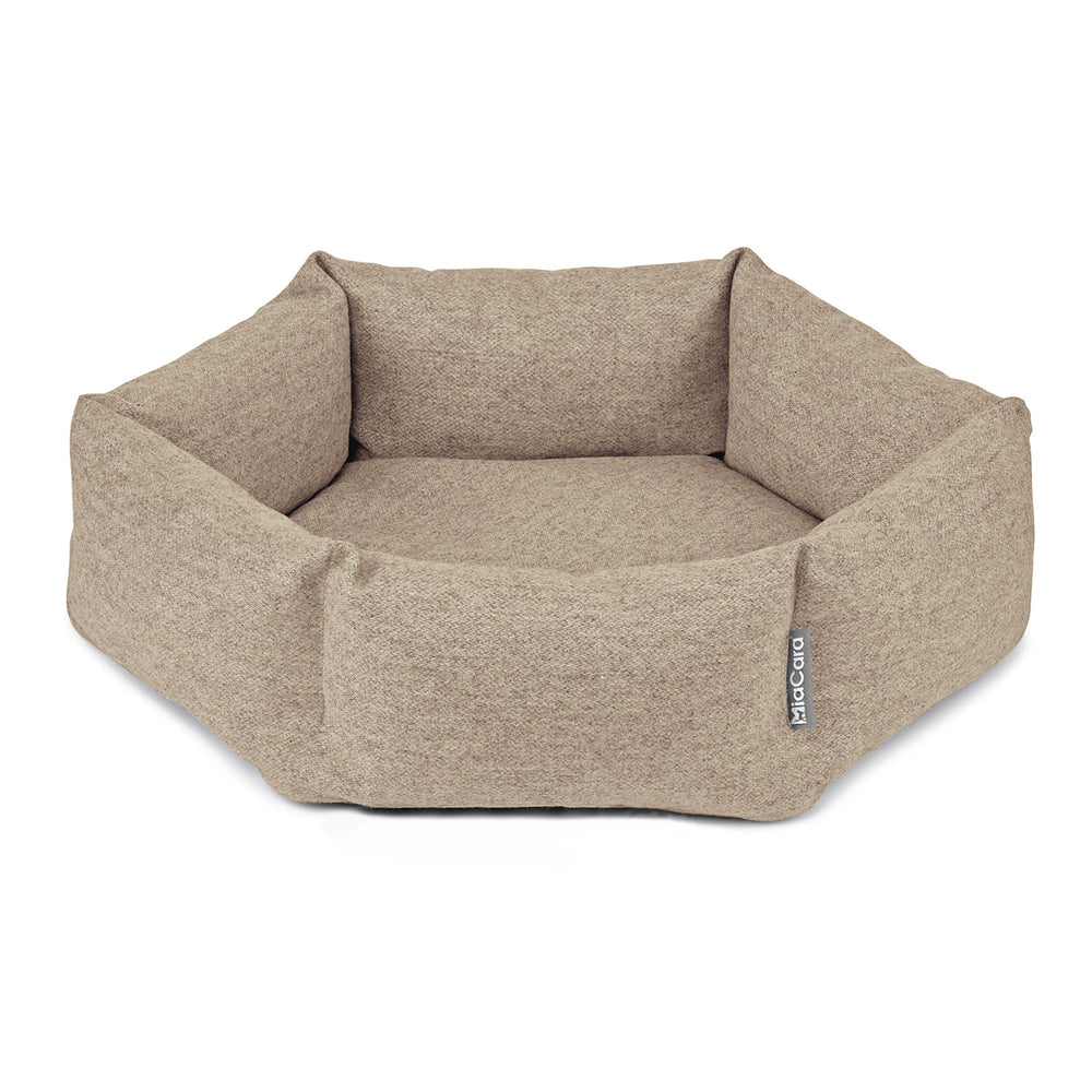 MiaCara - Calma Katzenbett Hexagon | sand