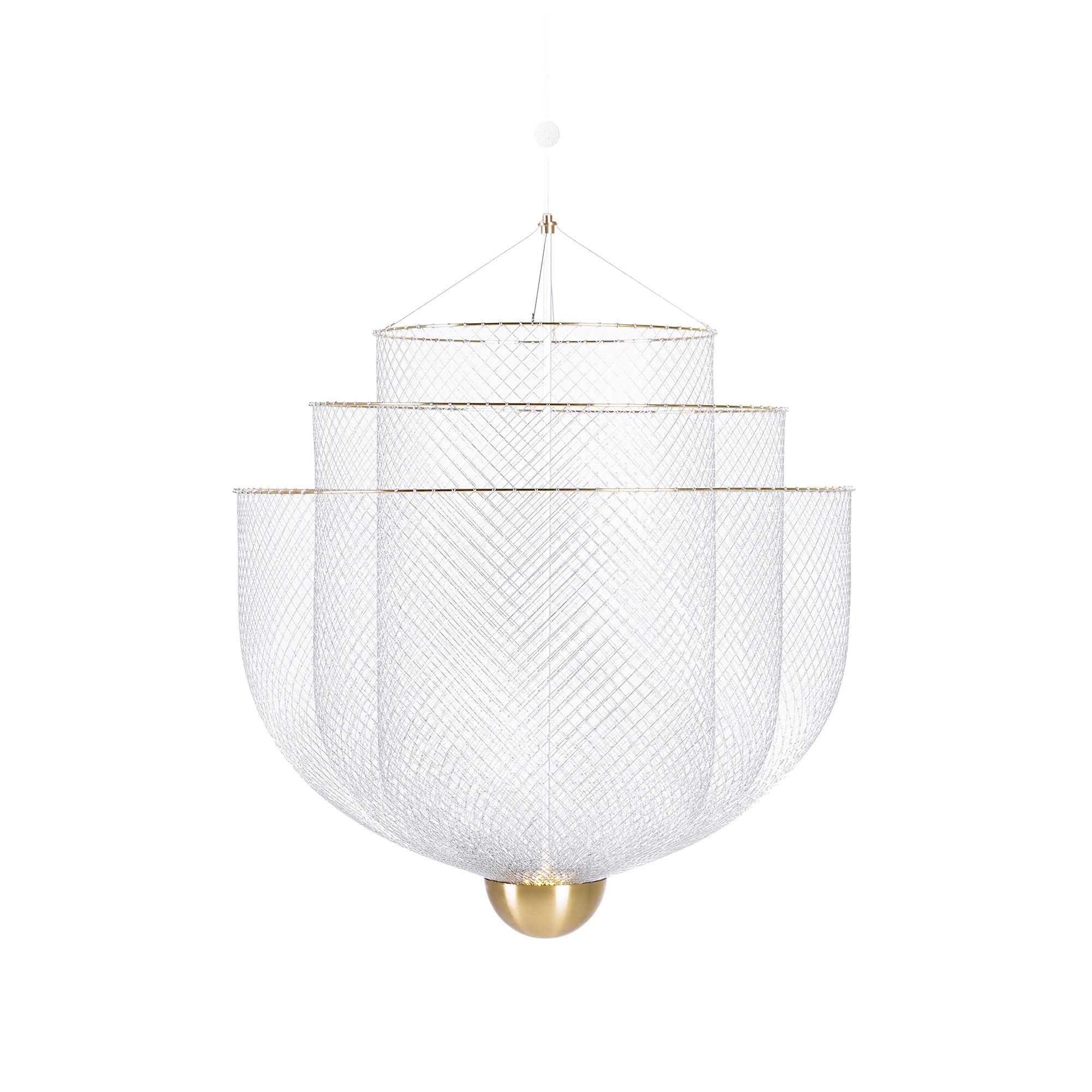 Moooi - Meshmatics LED-Kronleuchter | Ø 58 cm