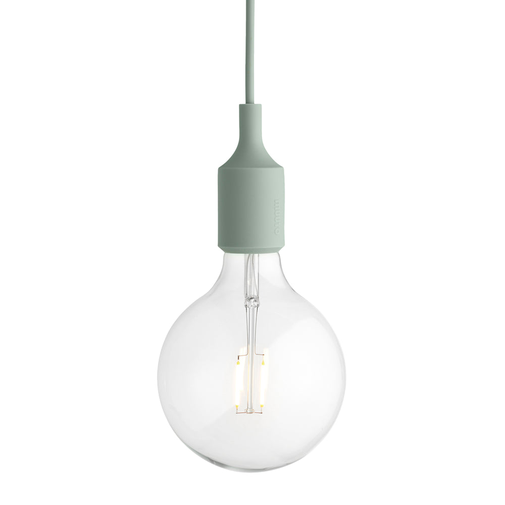 Muuto - Pendelleuchte E27-Socket LED | hellgrün
