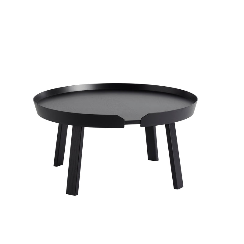 Muuto - Around Couchtisch | Ø 72 cm / schwarz