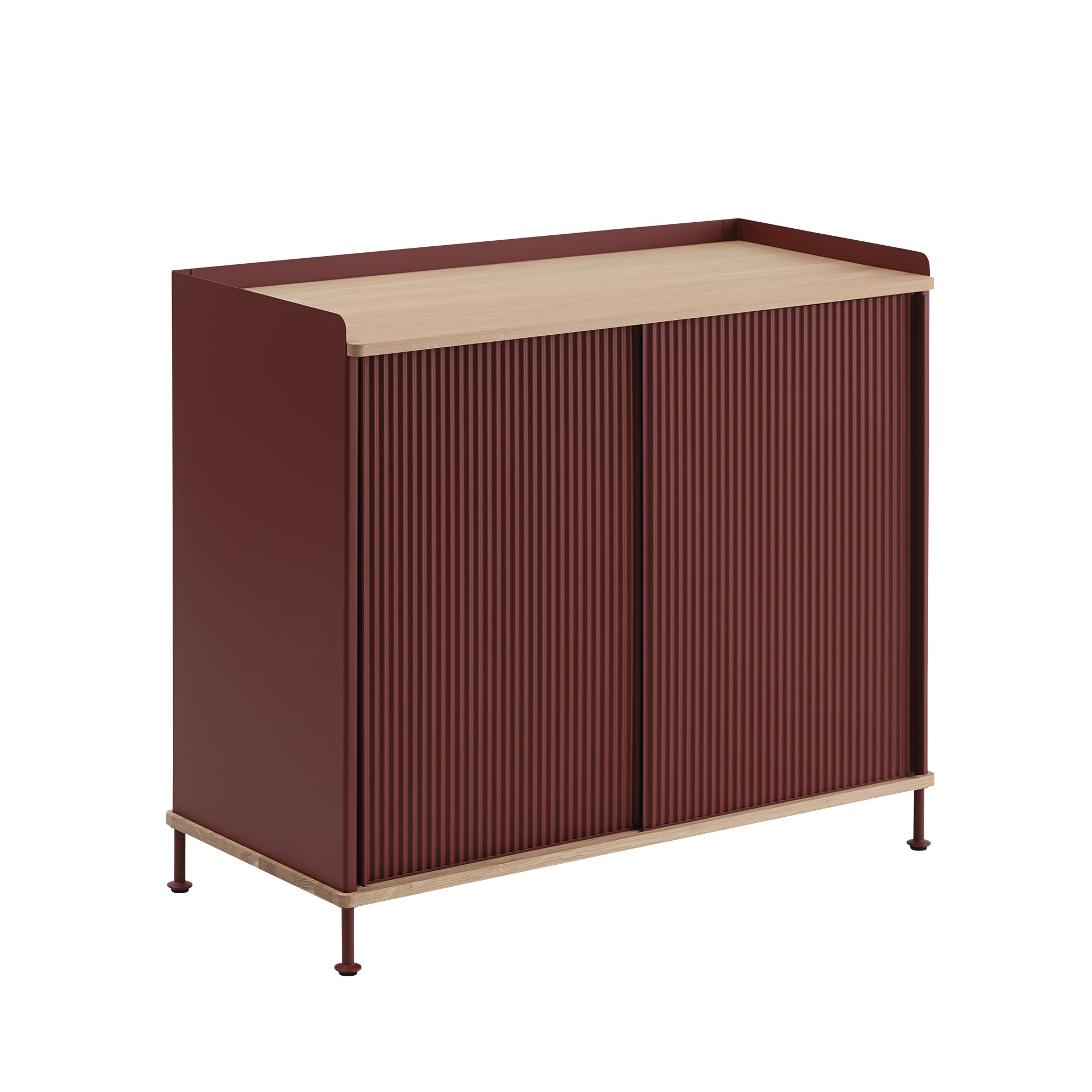 Muuto - Enfold Sideboard | 100 x 45 cm / dunkelrot