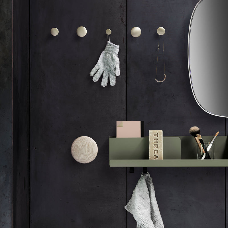 Muuto - Wandhaken "The Dots Metal" 5er-Set