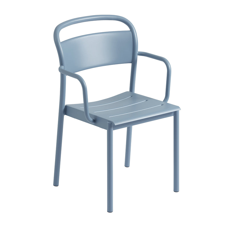 Muuto - Linear Steel Armchair | hellblau