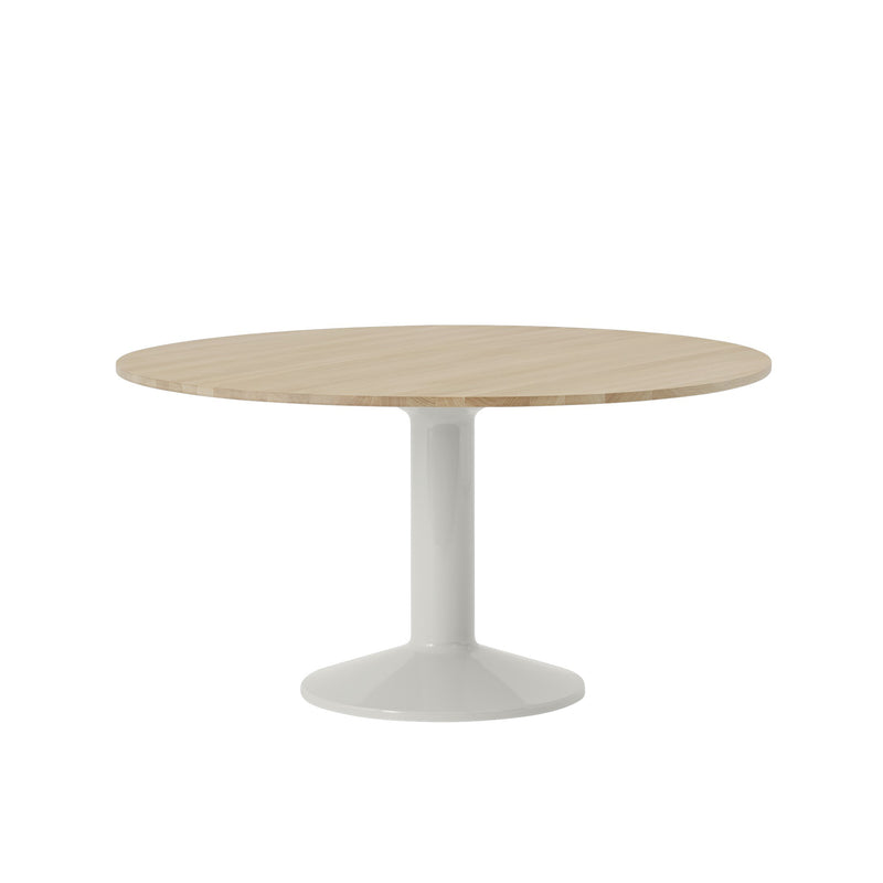 Muuto - Midst Esstisch | Ø 140 cm / Eiche geölt/grau