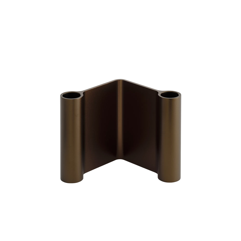 Muuto - Pair Kerzenhalter | H 11 cm / braun