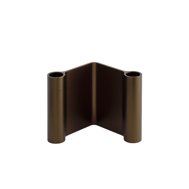 Muuto - Pair Kerzenhalter | H 11 cm / braun