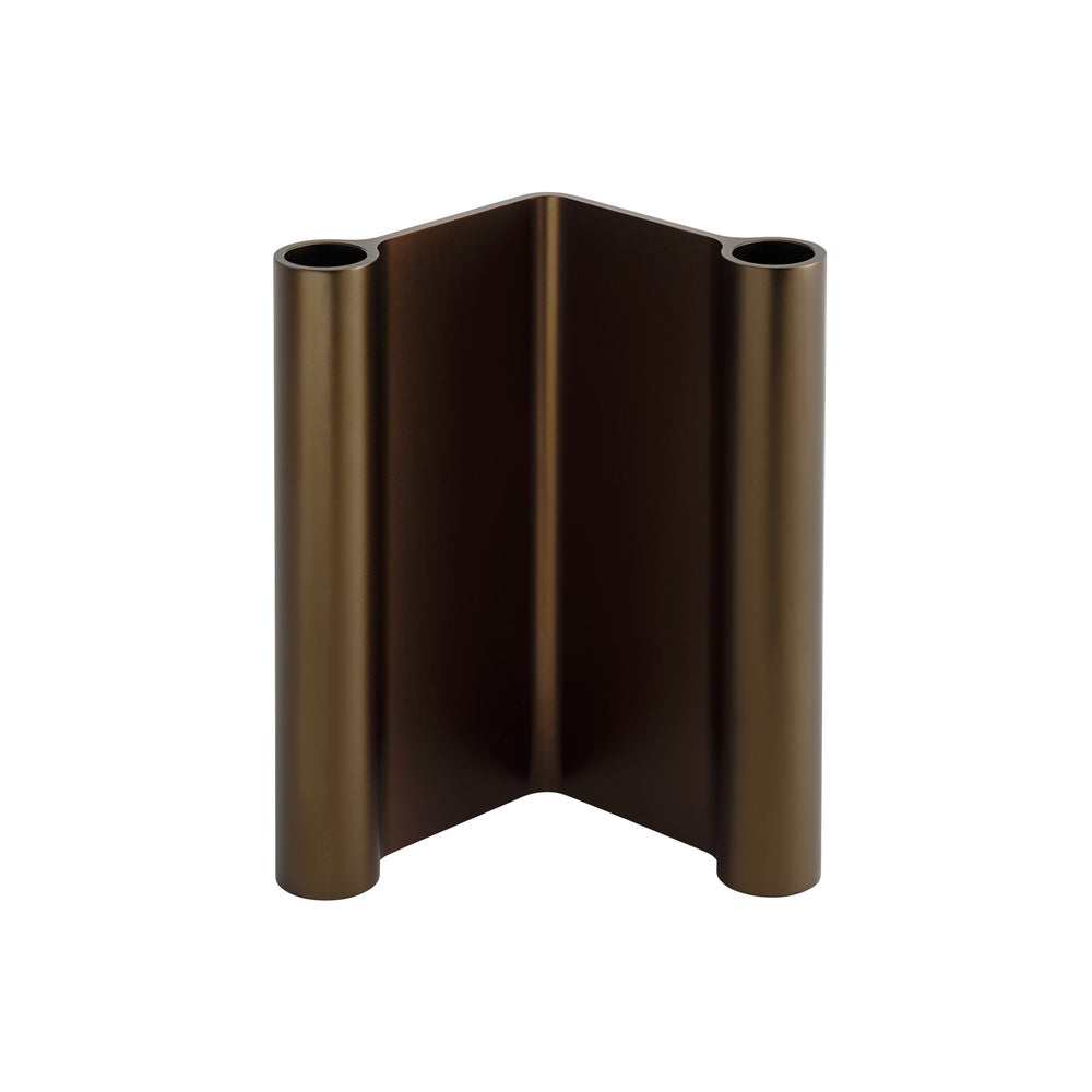 Muuto - Pair Kerzenhalter | H 18 cm / braun
