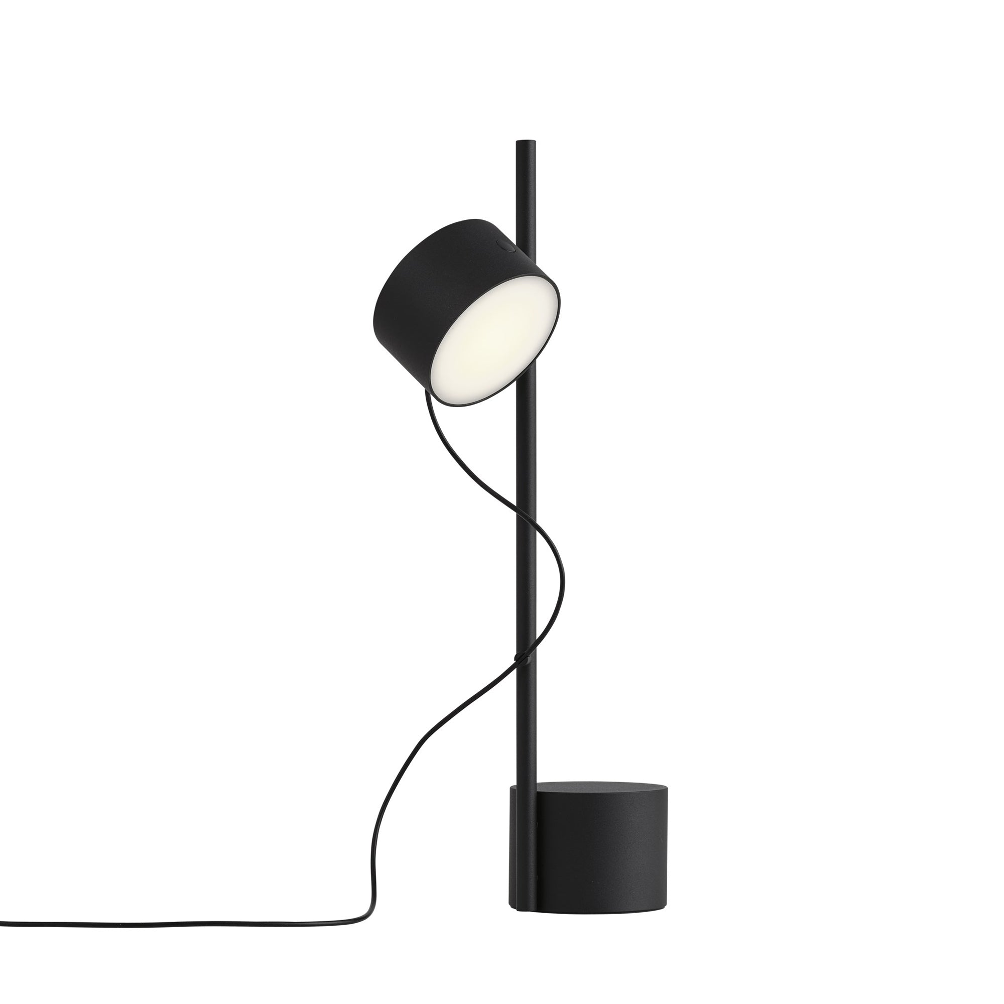 Muuto - Post LED Tischleuchte | schwarz