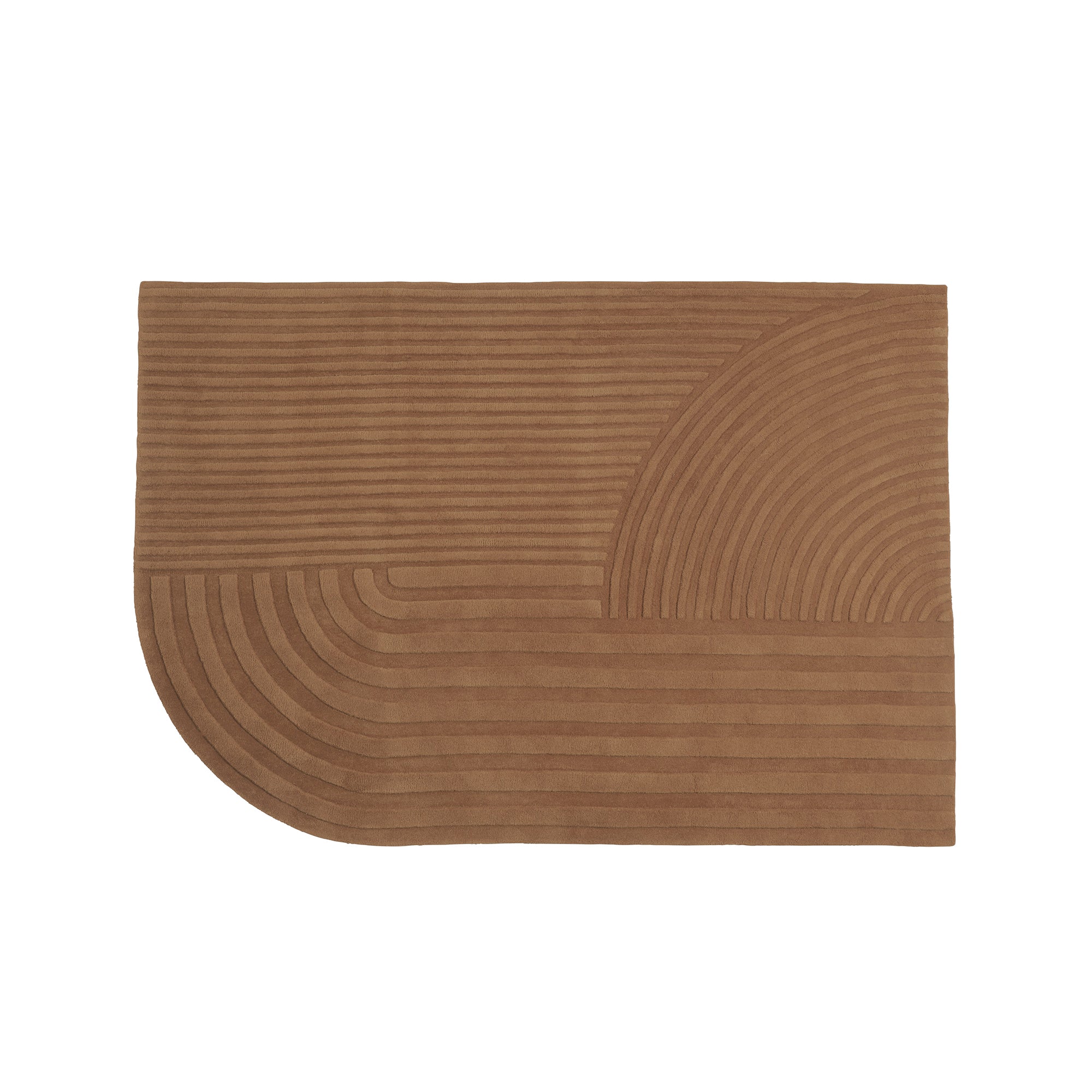 Muuto - Relevo Teppich | 170 x 240 cm / orange