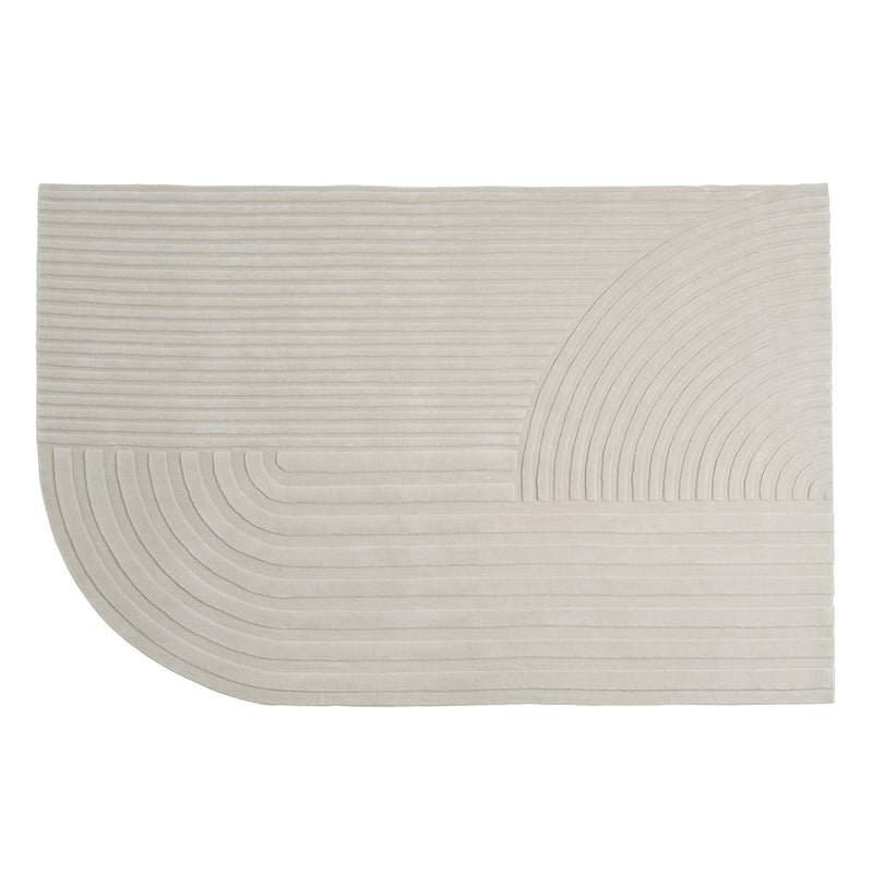 Muuto - Relevo Teppich | 200 x 300 cm / off-white