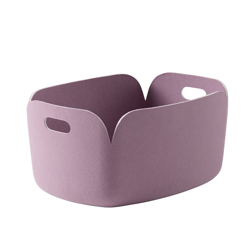 Muuto - Restore Aufbewahrungskorb | 48 x 35 cm / dusty lila