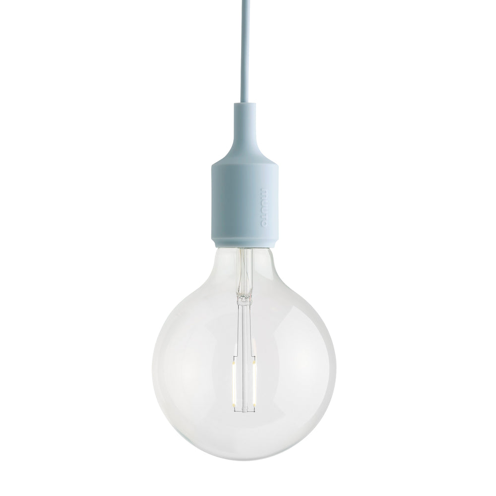 Muuto - Pendelleuchte E27-Socket LED | hellblau