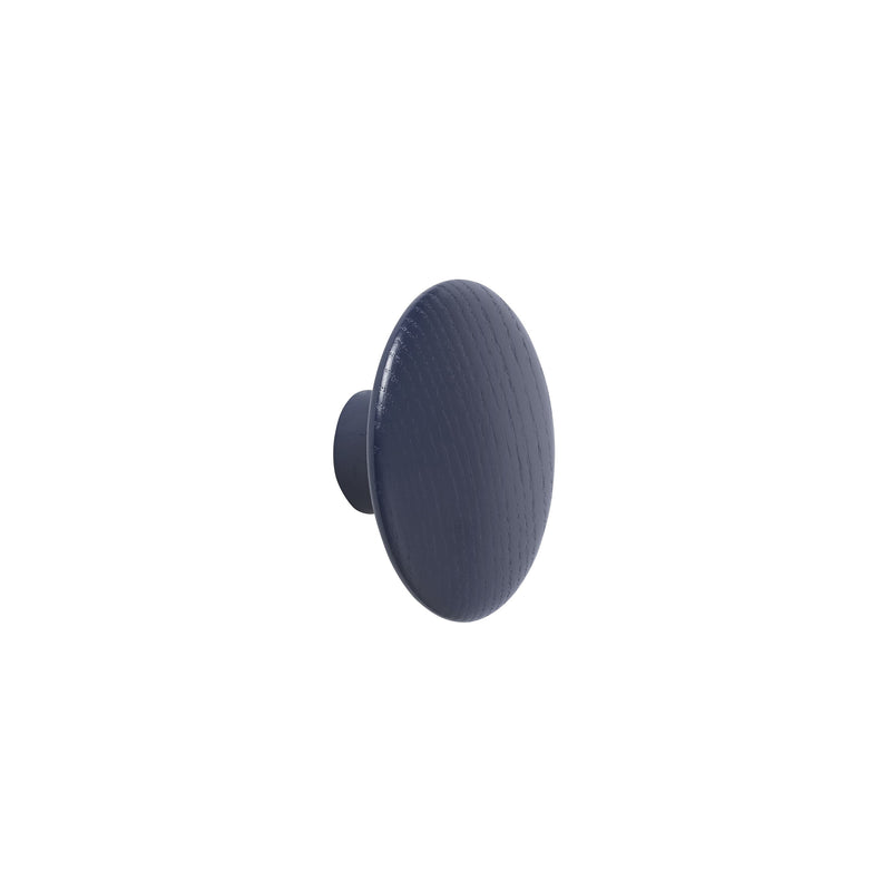 Muuto - Wandhaken "The Dots Wood"  | XS / nachtblau