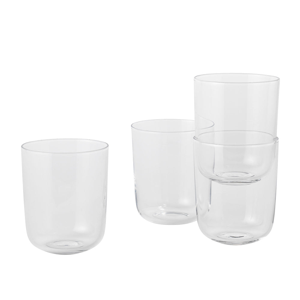 Muuto - Corky Trinkglas (4er-Set) | tall / transparent