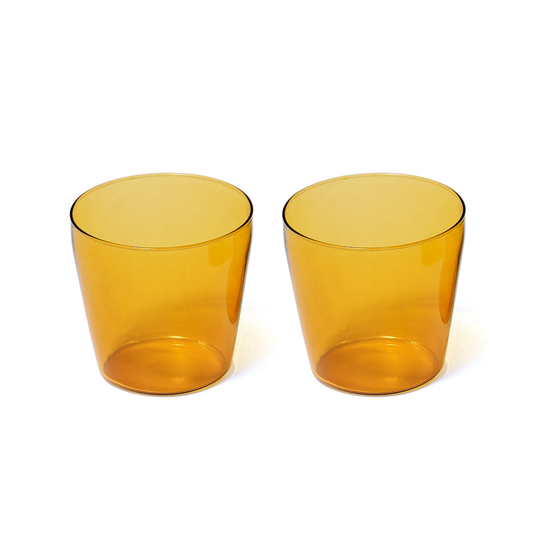 NINE - Milk Trinkglas | gelb