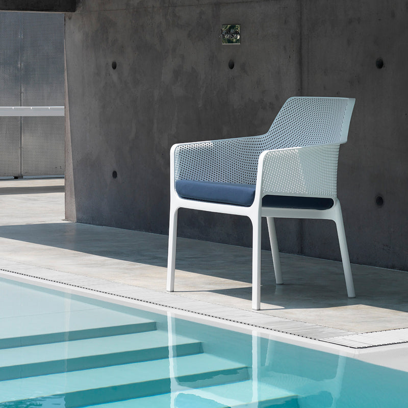 Nardi - Net Armlehnstuhl, weiß