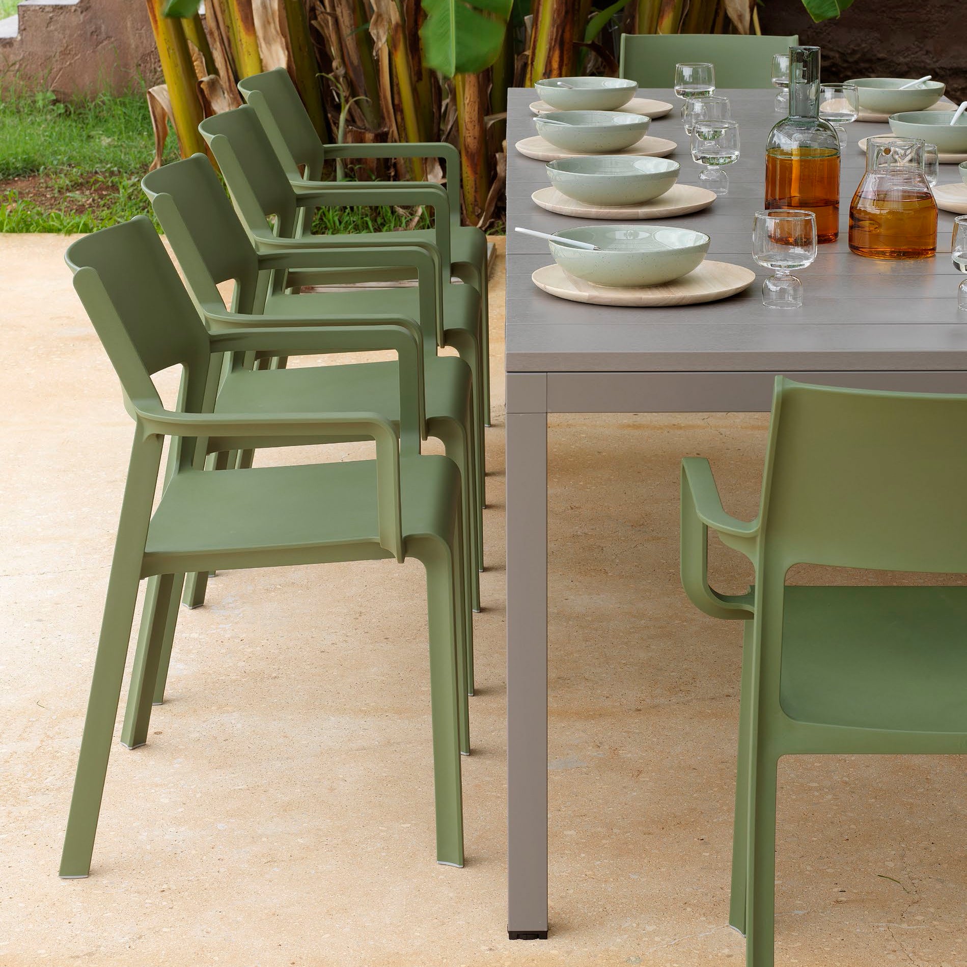Nardi - Trill Outdoor Armlehnstuhl | agave