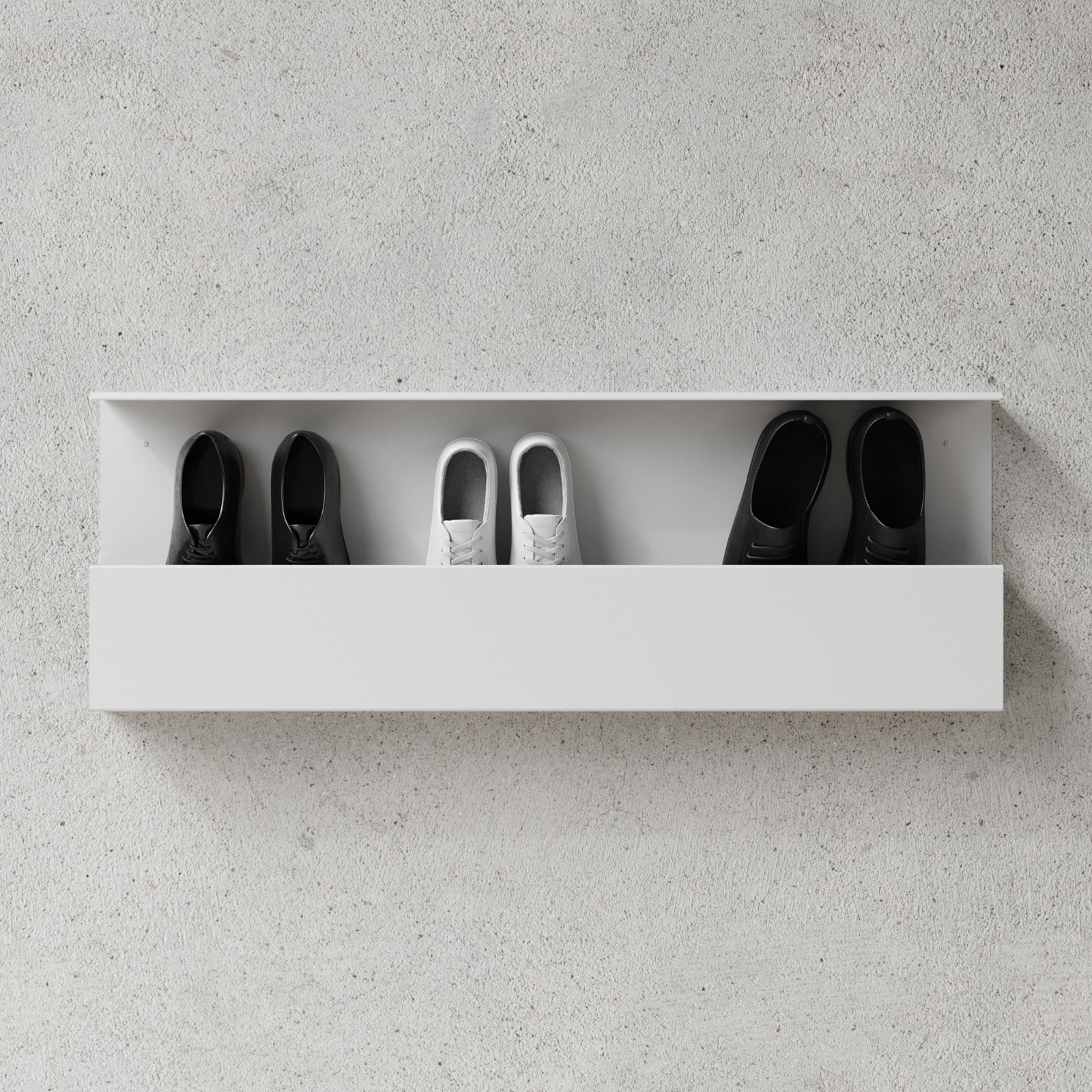 Nichba Design - Schuhbox | 100 cm / weiß