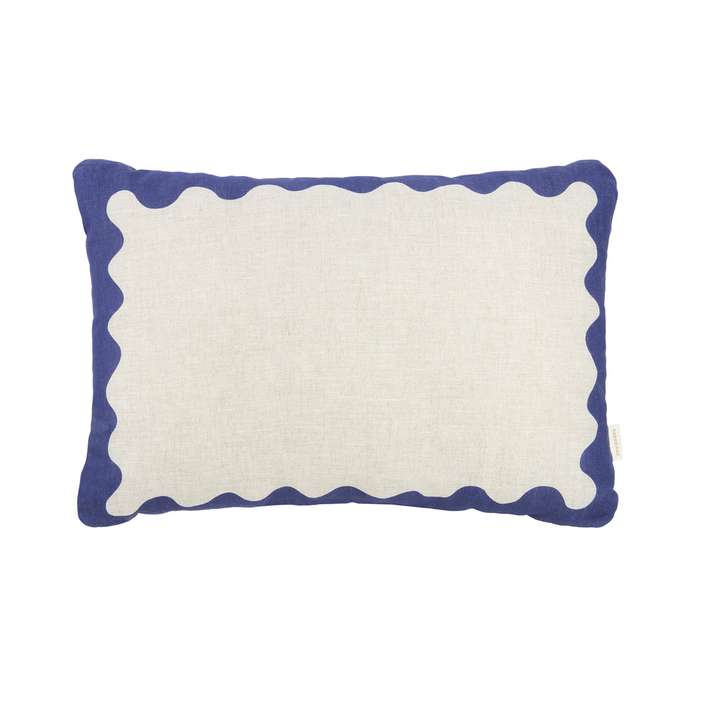 Nobodinoz - Vibes Kissen | 45 x 30 cm / blau