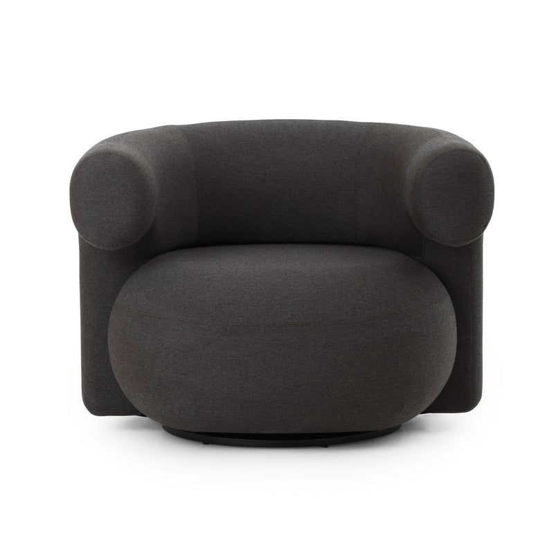 Normann Copenhagen - Burra Outdoor Lounge Chair | Sunbrella Natté chestnurt (10102)