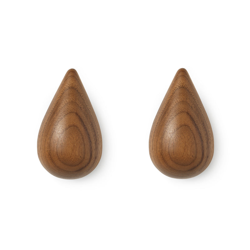 Normann Copenhagen - Dropit Wandhaken | S / walnuss