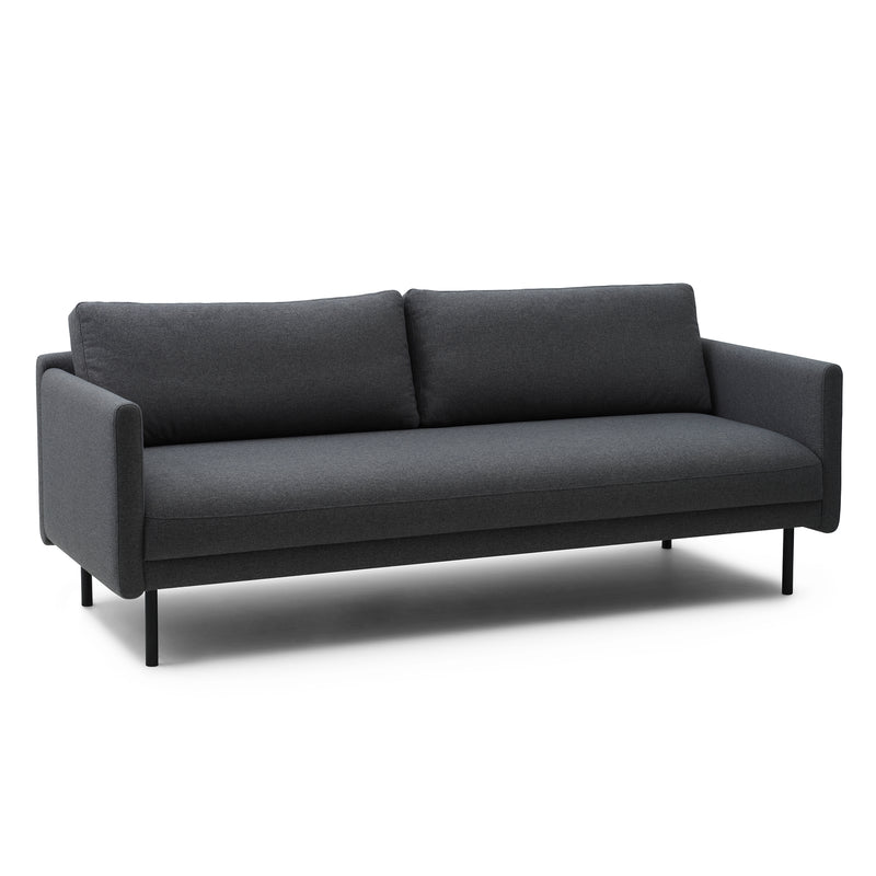 Normann Copenhagen - Rar Sofa | Re-Born Dark Grey / 3-Sitzer