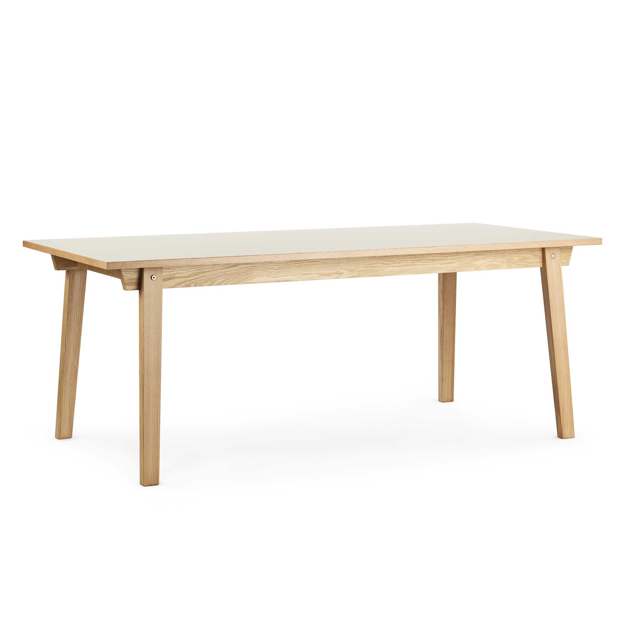 Normann Copenhagen - Slice Tisch Linoleum 84 x 160 cm | 