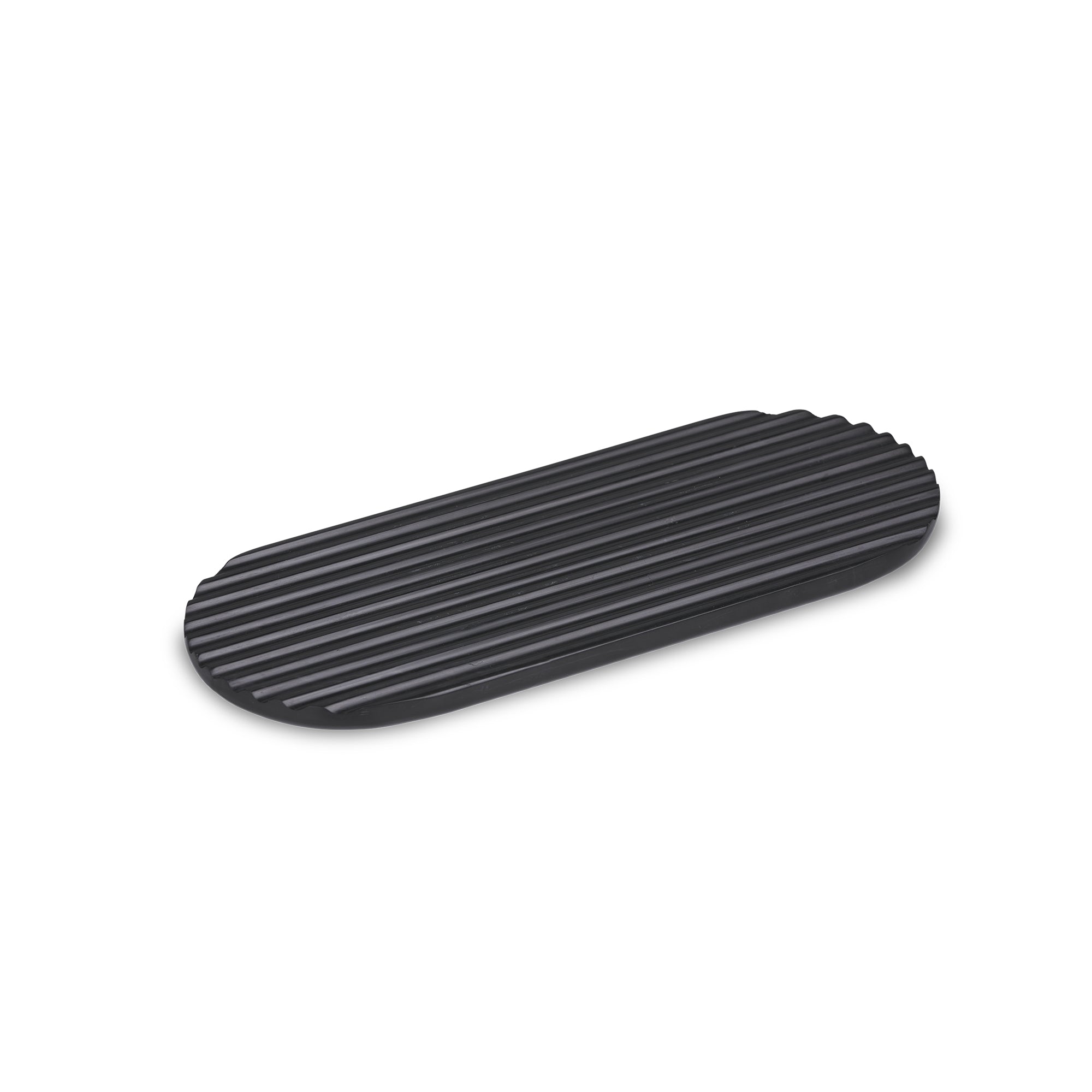 Northern - Podium Servierbrett | L 40 cm / Basalt black