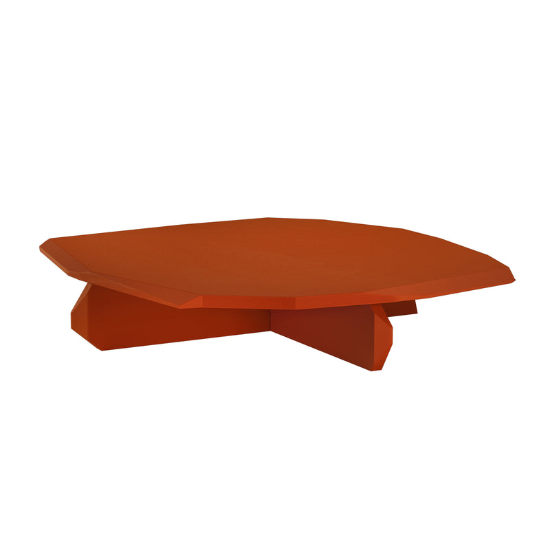 OUT Objekte unserer Tage - Fels Couchtisch | sienna rot