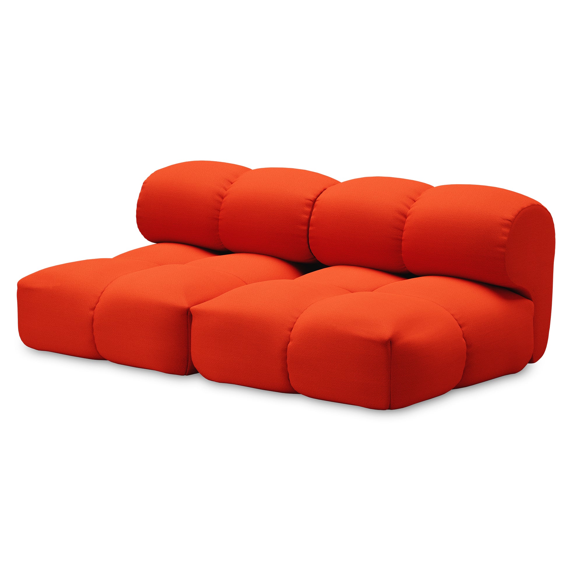 OUT Objekte unserer Tage - Sander 02 2.5-Sitzer Sofa | Kvadrat Vidar reinorange (0542)