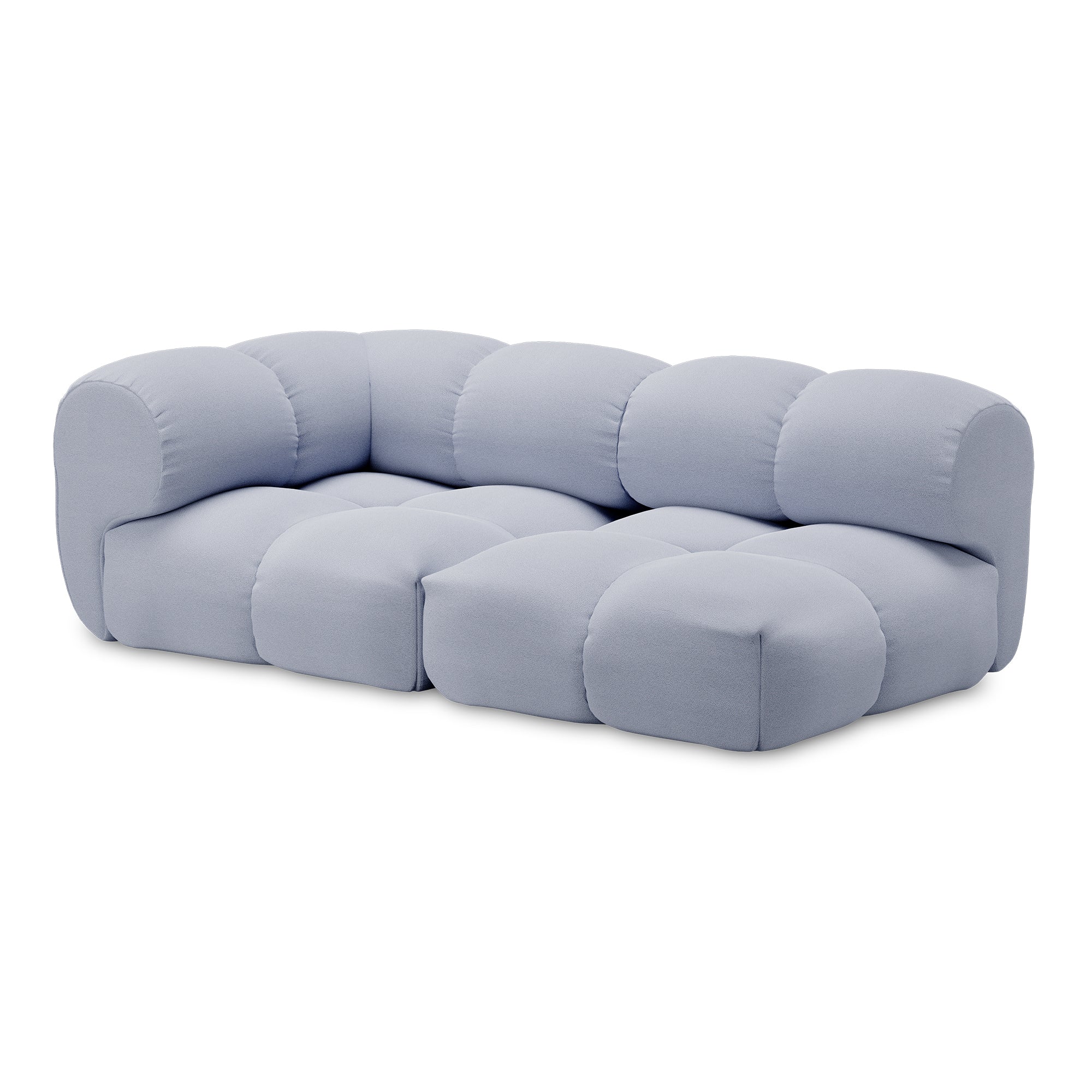 OUT Objekte unserer Tage - Sander 03 2.5-Sitzer Sofa | Xtreme hellblau (YS173)