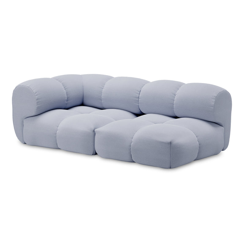 OUT Objekte unserer Tage - Sander 03 2.5-Sitzer Sofa | Xtreme hellblau (YS173)