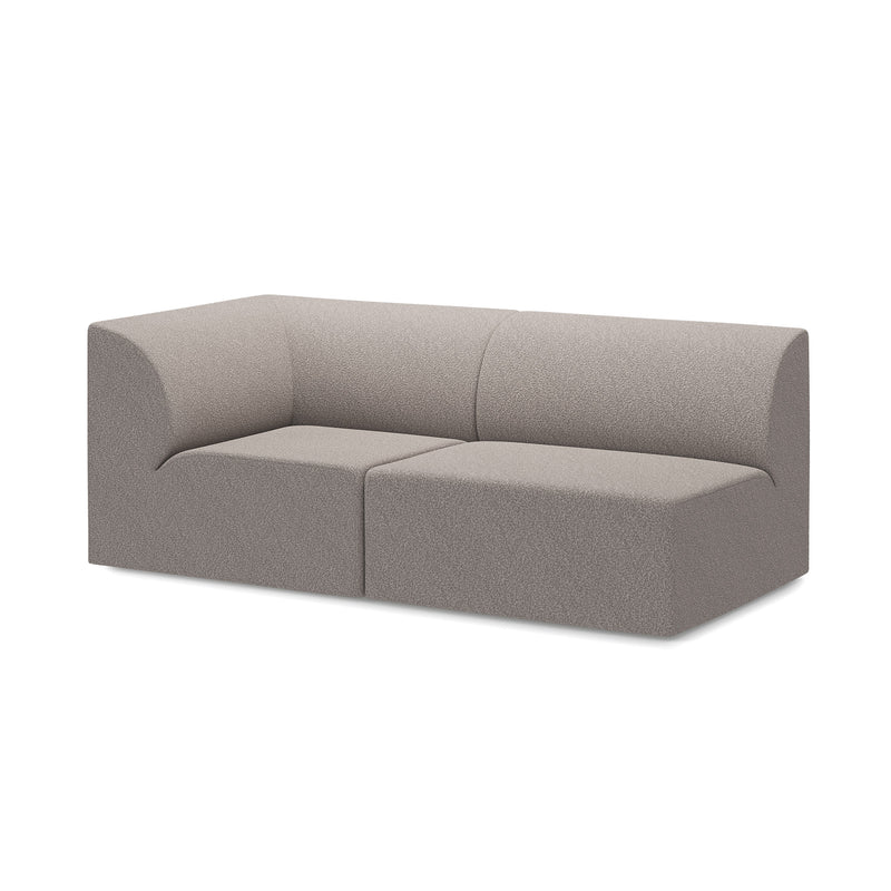 OUT Objekte unserer Tage - Weber 01 2.5-Sitzer Sofa | OUT Berlin steingrau (801)