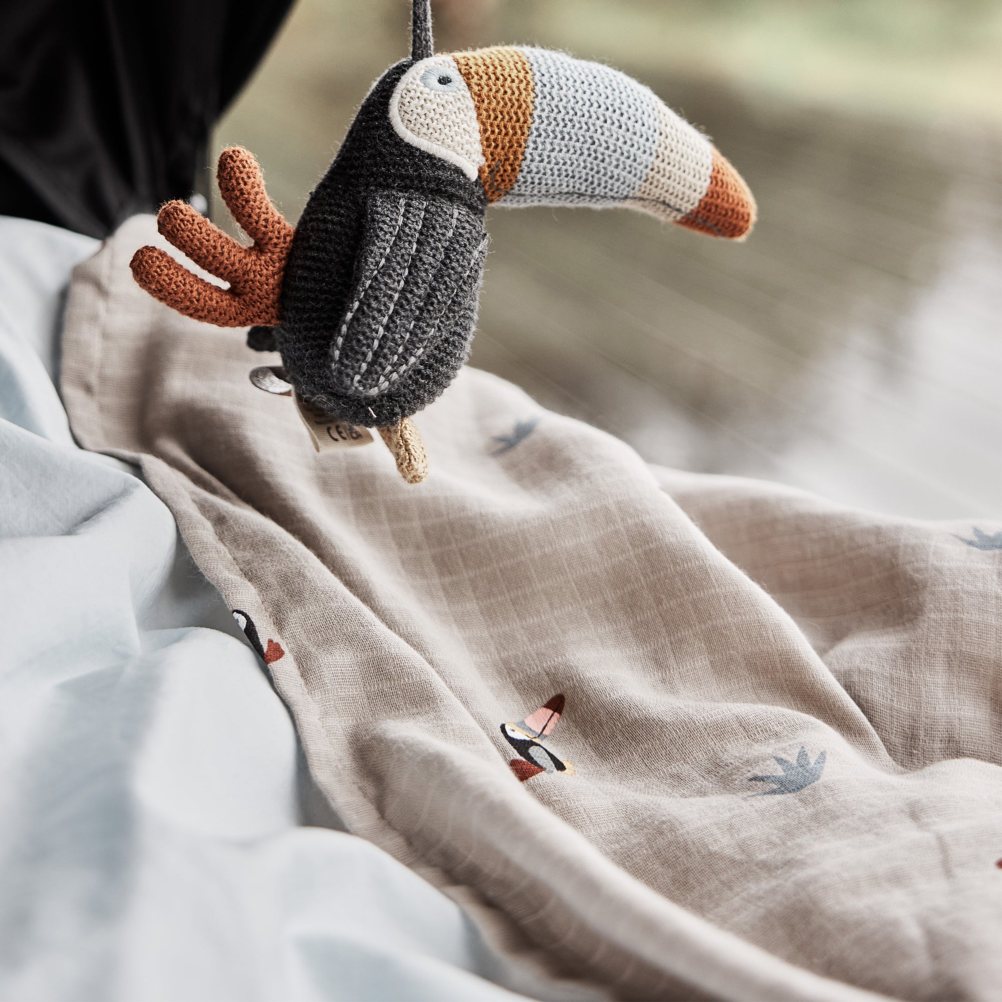 OYOY Mini - Toucan Musselintücher