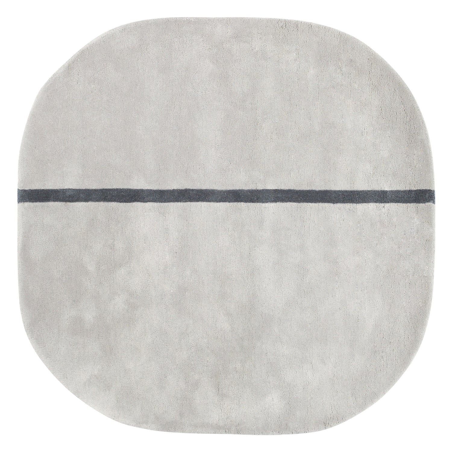 Normann Copenhagen - Oona Teppich | 140 x 140 cm / grau